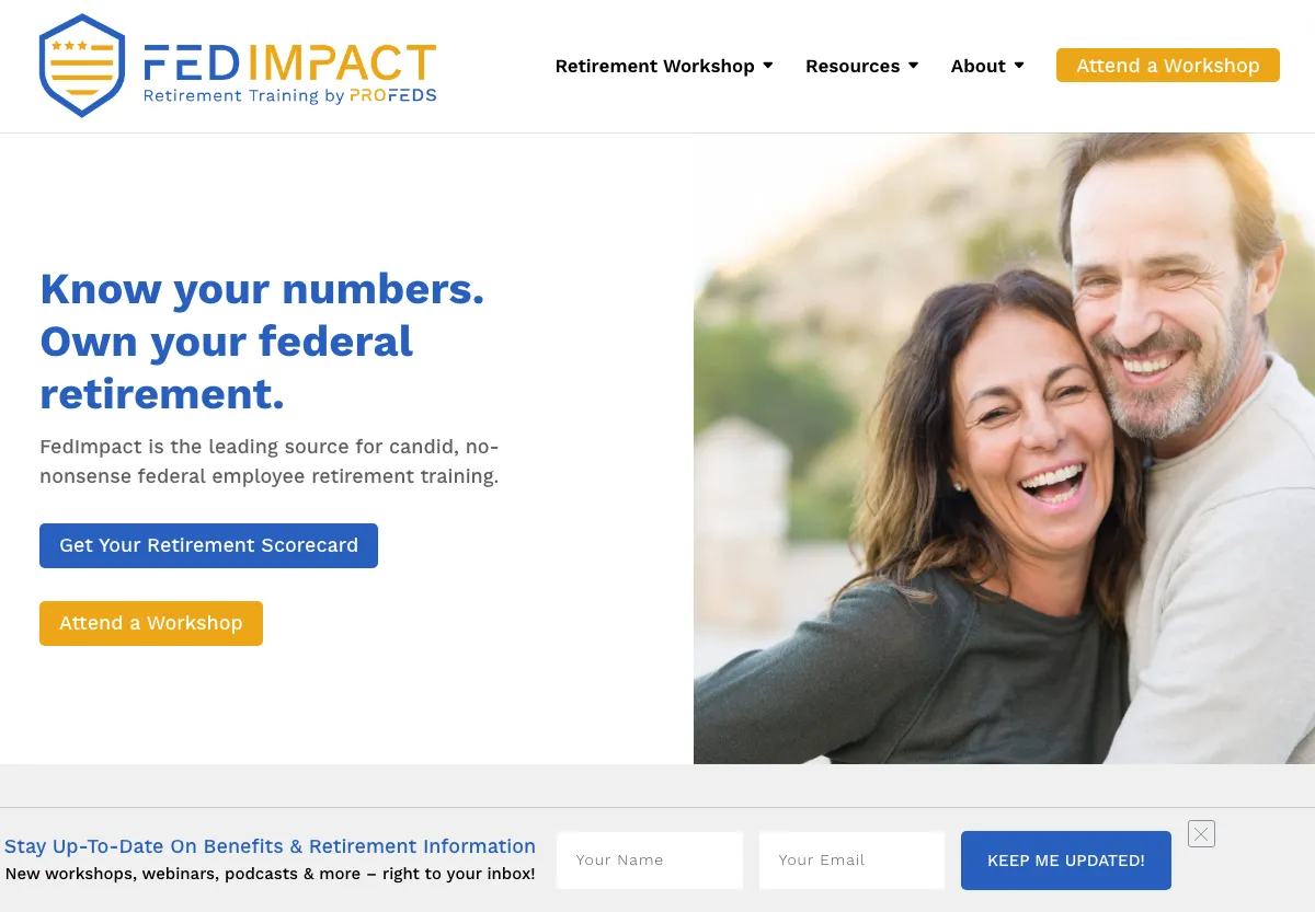 The FedImpact and ProFeds website
