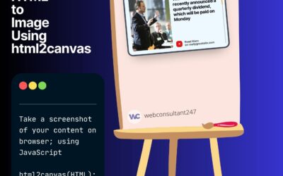 Convert Html Content To An Image Using Javascript (Html2Canvas) – 2024!
