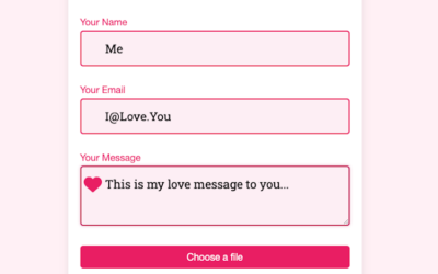 Send a Valentine’s Love Note 💌 in HTML/CSS